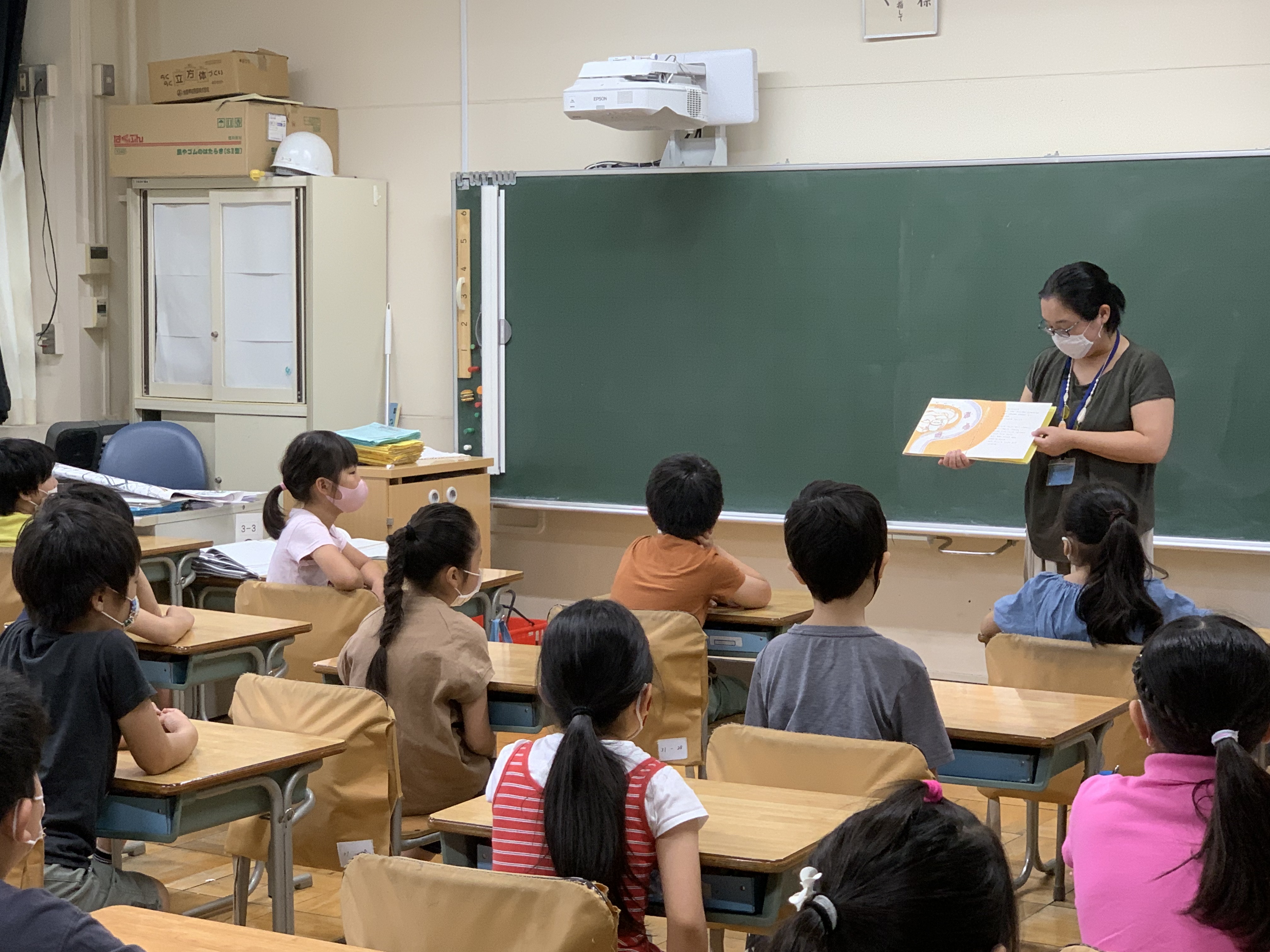 6月24日 読み聞かせ 杉並区立永福小学校トップページ